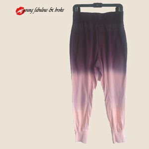 YOUNG FABULOUS & BROKE NEW Bohemian ODIN Tie Dye Ombre Jogger S
